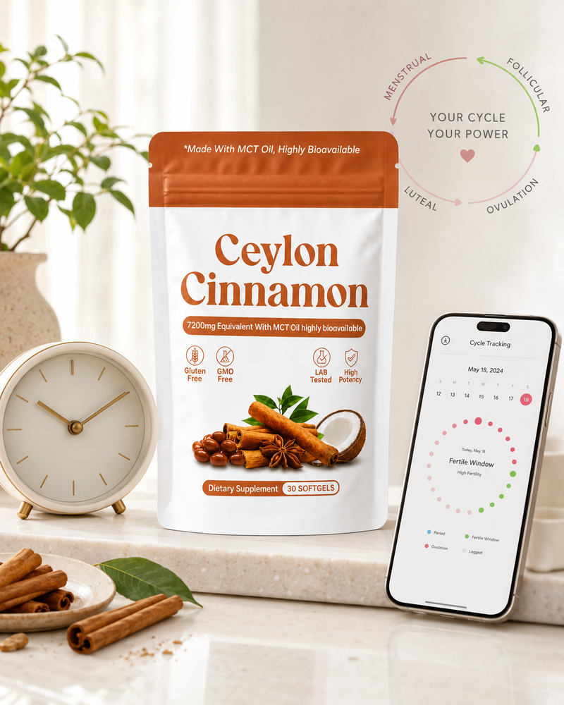 Restores your natural cycle — backed by an FDA-approved clinical trial at Columbia University.